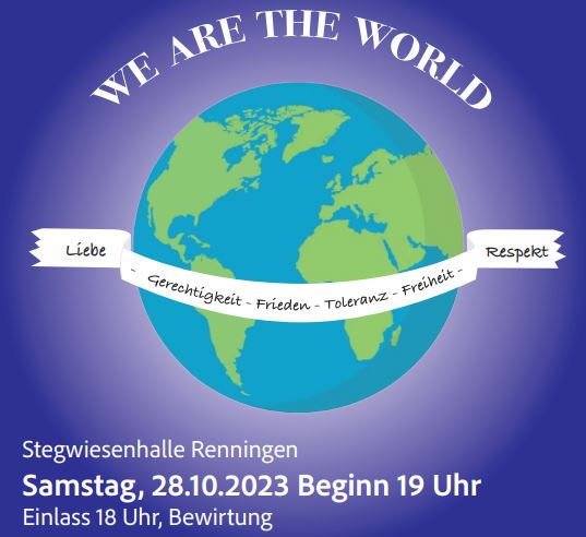 Konzert „We are the world“